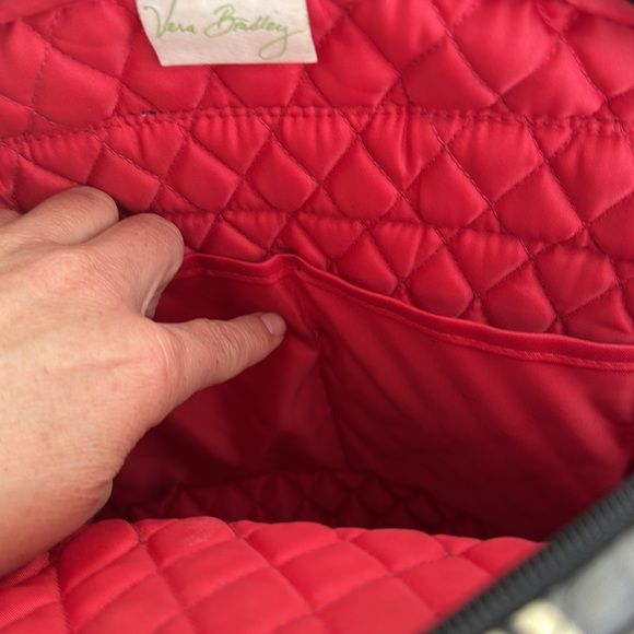 Vera Bradley Backpack Purse Front Flap Printed Pattern Quilted - Picture 8 of 10